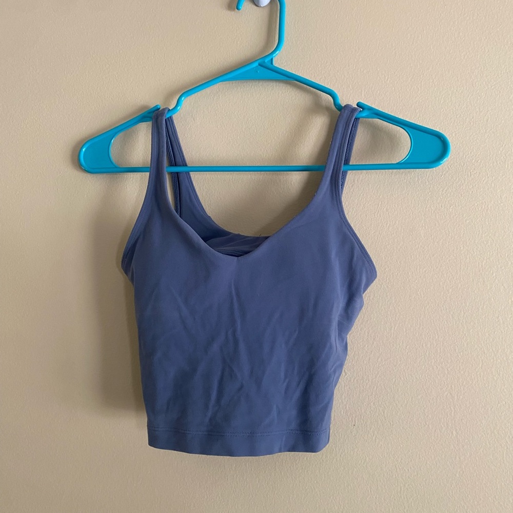 lululemon align tank top water drop size 0